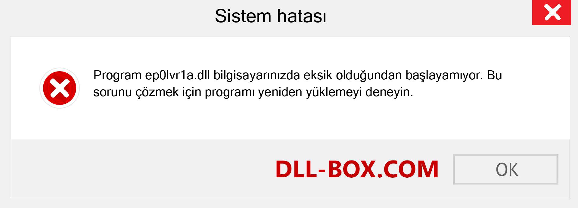 ep0lvr1a.dll dosyası eksik mi? Windows 7, 8, 10 için İndirin - Windows'ta ep0lvr1a dll Eksik Hatasını Düzeltin, fotoğraflar, resimler